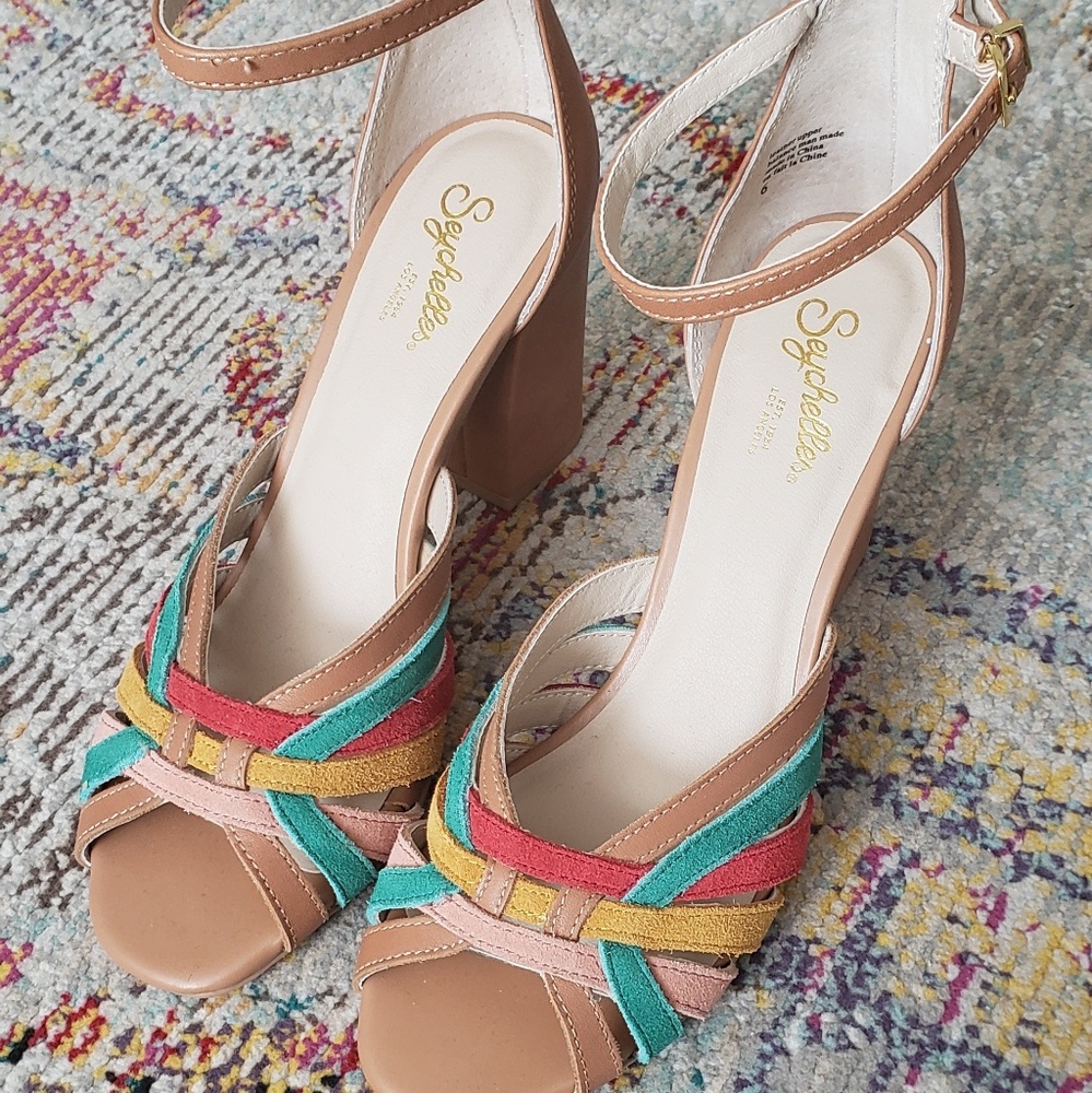 Seychelles Retro Block Heel